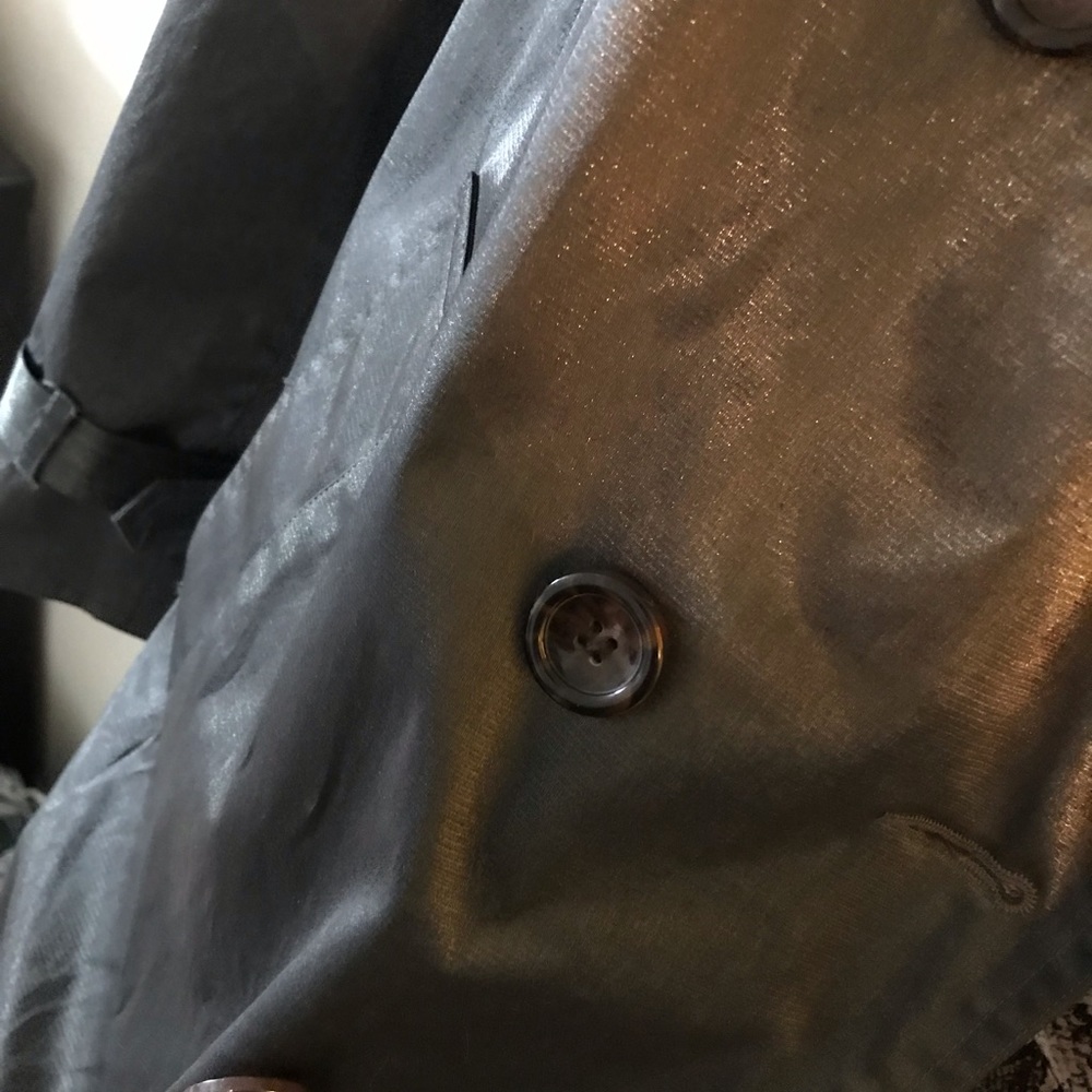 Gray Metallic Coat - image 2